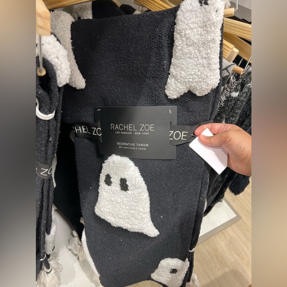 Rachel Zoe Bedding Nwt Rachel Zoe Ghost Blanket Poshmark